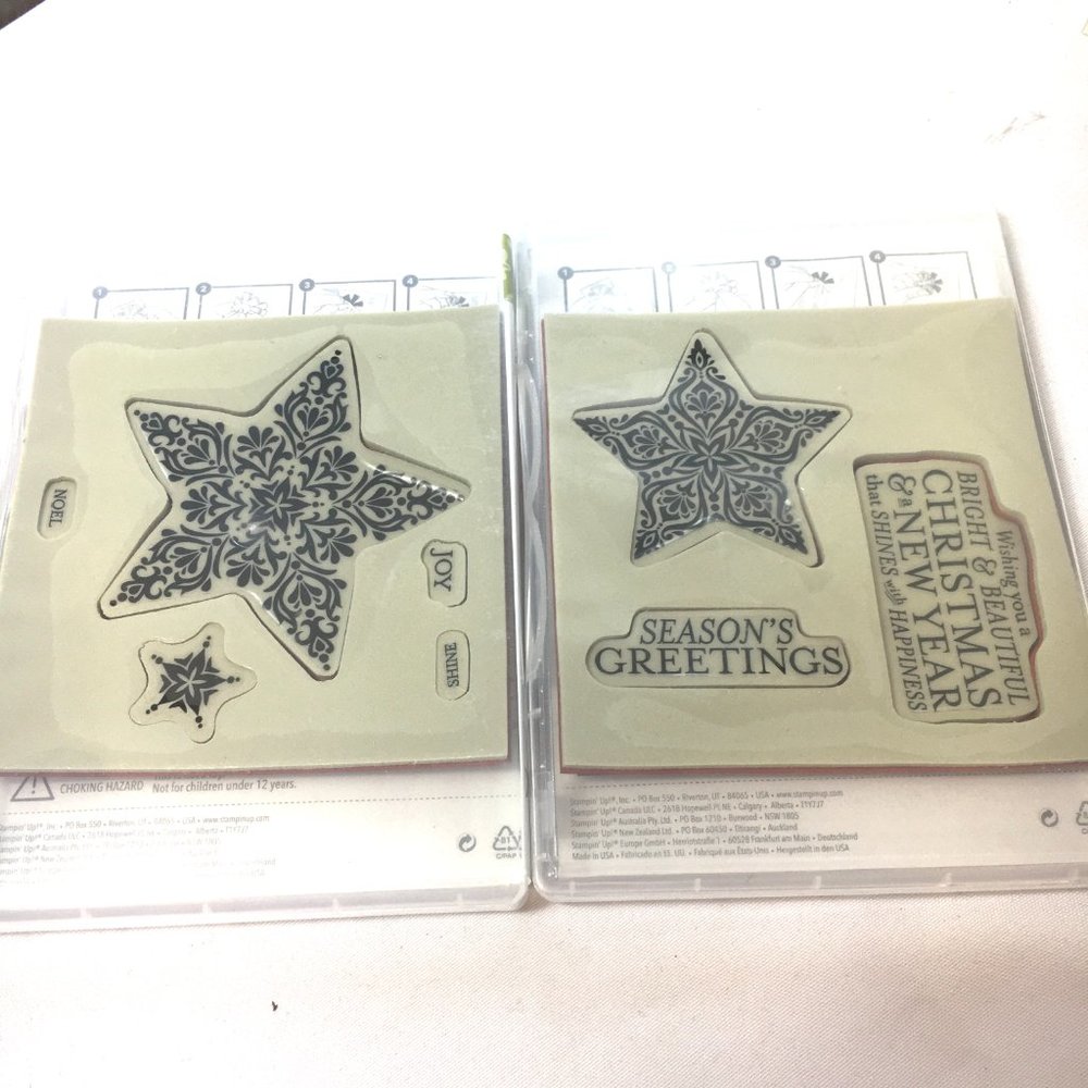 Stampin Up Set of 8 Stamps for the Holidays - Picture 5 of 7